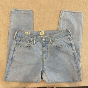 J.Crew mid-rise denim jeans in a light blue wash